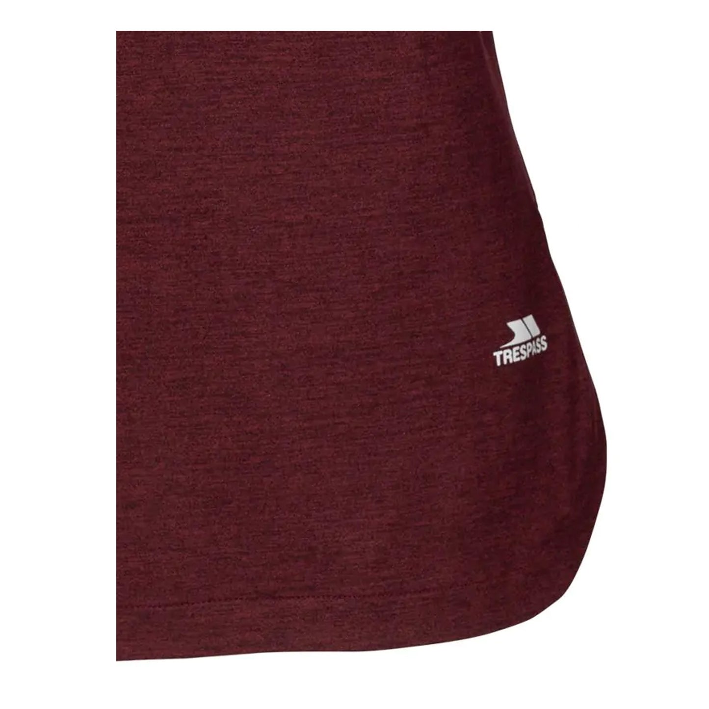 Mulberry Marl - Side - Trespass Womens-Ladies Kansas Active Top