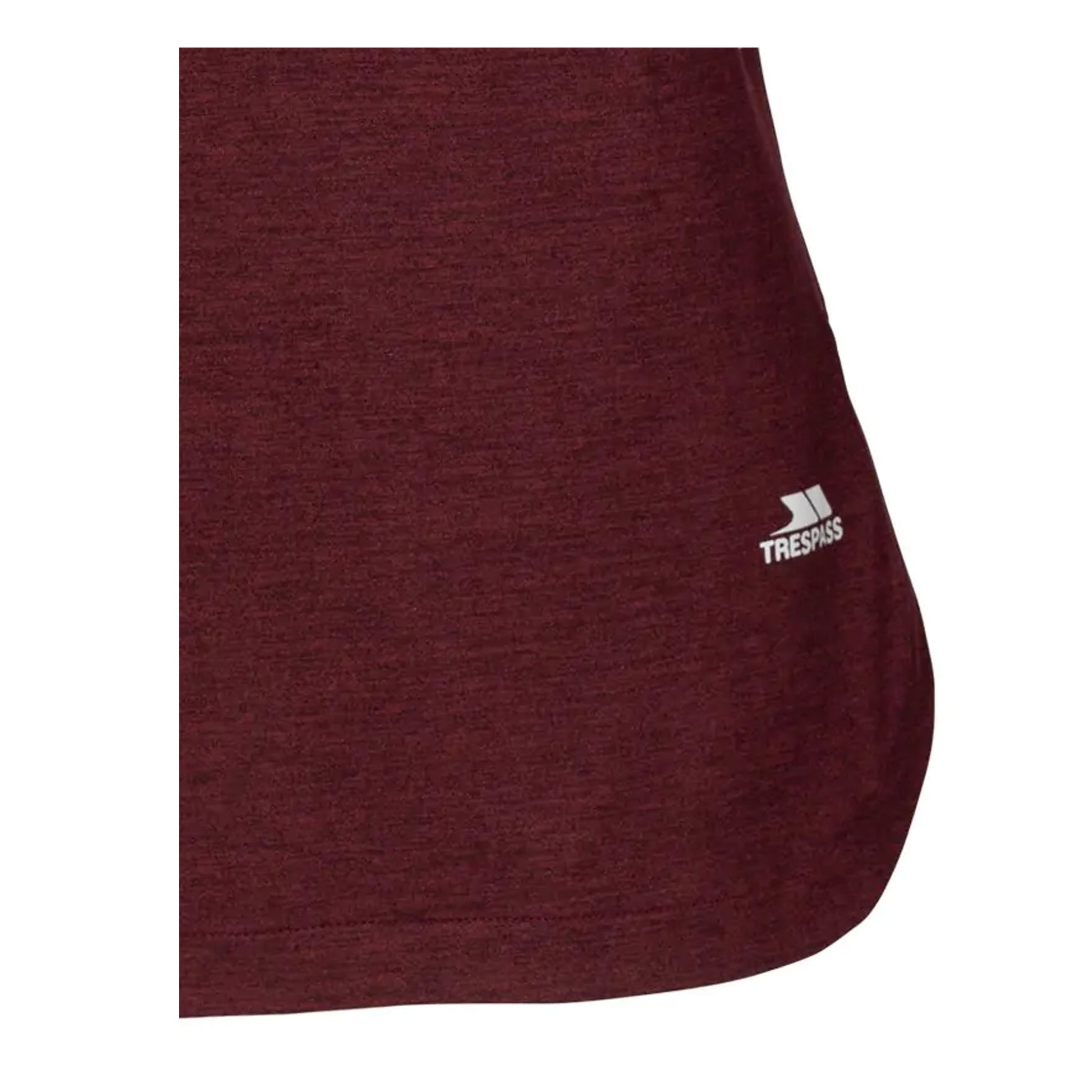 Mulberry Marl - Side - Trespass Womens-Ladies Kansas Active Top