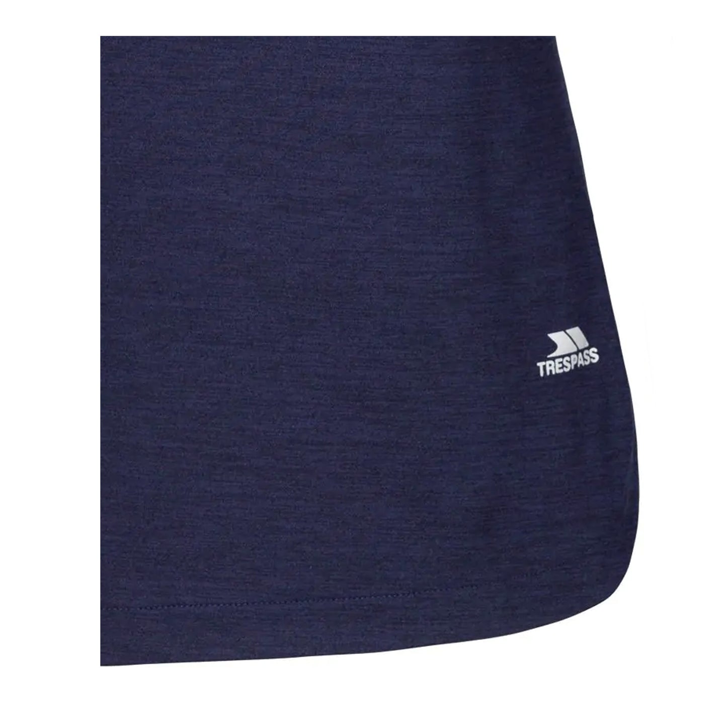 Navy Marl - Side - Trespass Womens-Ladies Kansas Active Top
