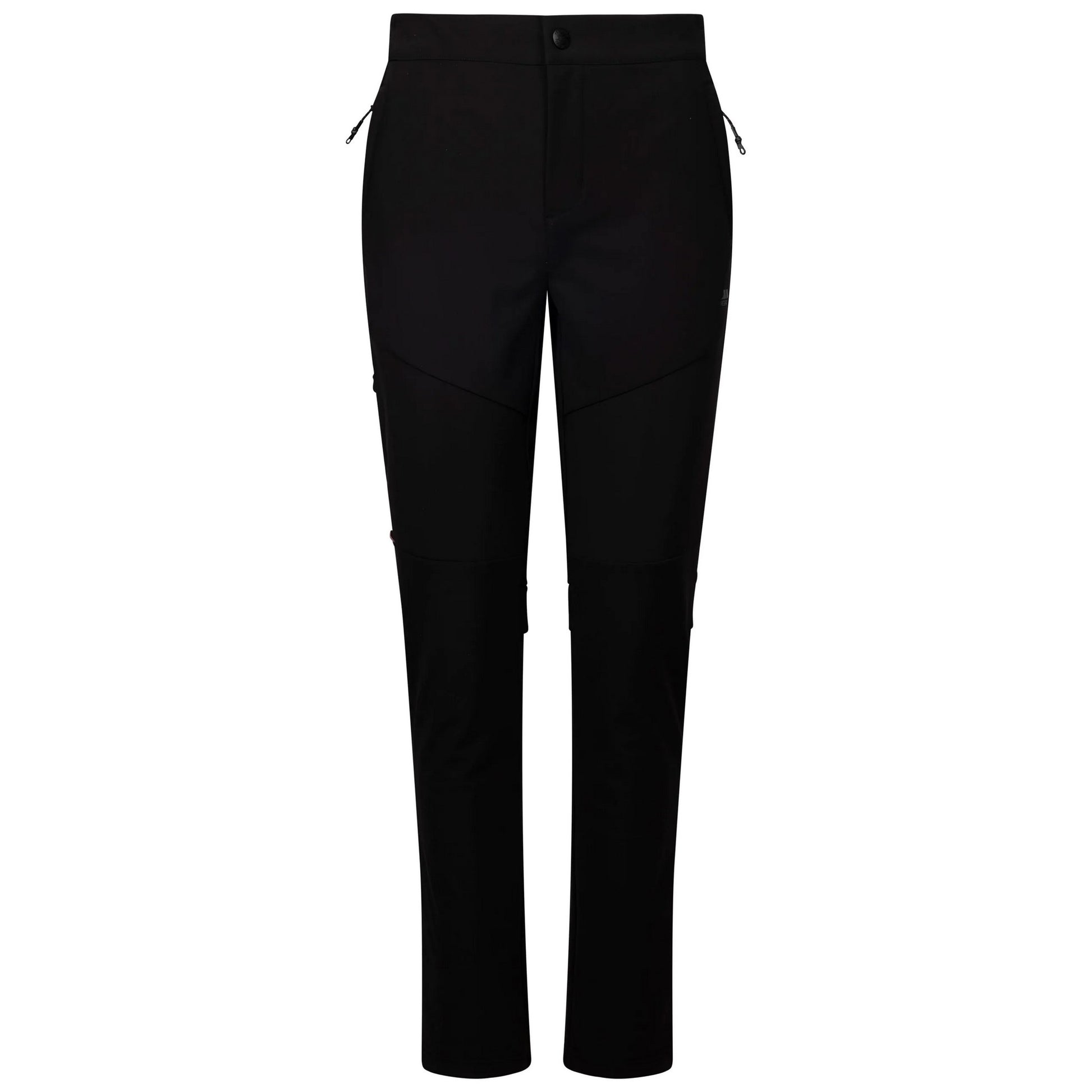 Black - Front - Trespass Womens-Ladies Edziz Softshell Trousers