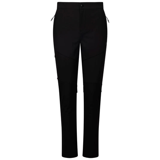 Black - Front - Trespass Womens-Ladies Edziz Softshell Trousers