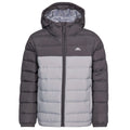 Carbon - Front - Trespass Childrens-Kids Oskar Padded Jacket