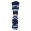 Navy - Side - Trespass Unisex Adult Austen Anti-Blister Socks (Pack of 2)