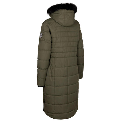 Dark Vine - Back - Trespass Womens-Ladies Sasha Padded Jacket