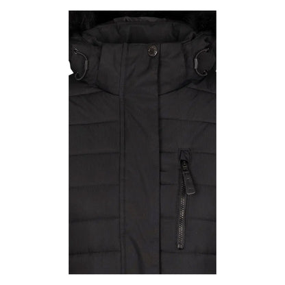 Black - Side - Trespass Womens-Ladies Sasha Padded Jacket