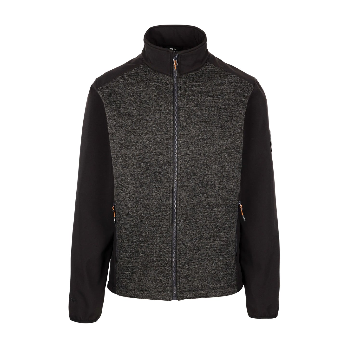 Black - Front - Trespass Mens Mariano DLX Soft Shell Jacket