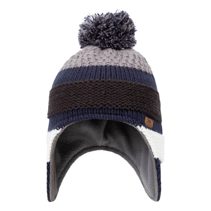 Navy - Front - Trespass Childrens-Kids Perry Hat