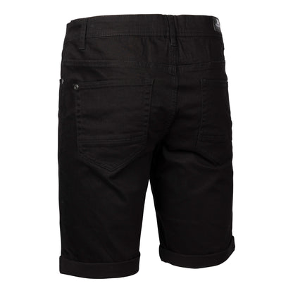 Black - Back - Trespass Mens Marrow Twill Shorts
