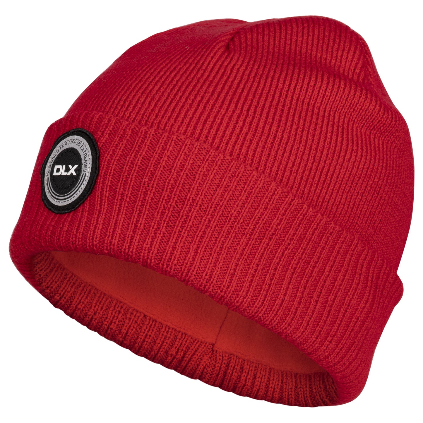 Red - Front - Trespass Unisex Adult Enola DLX Beanie