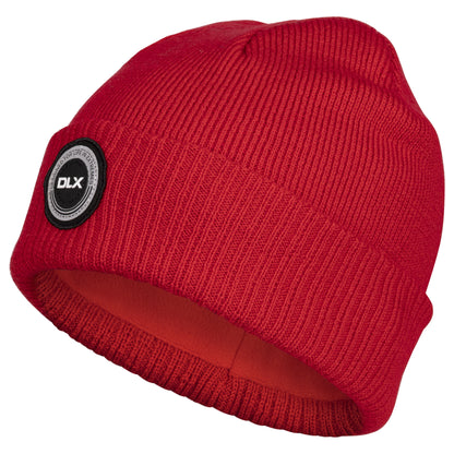Red - Front - Trespass Unisex Adult Enola DLX Beanie