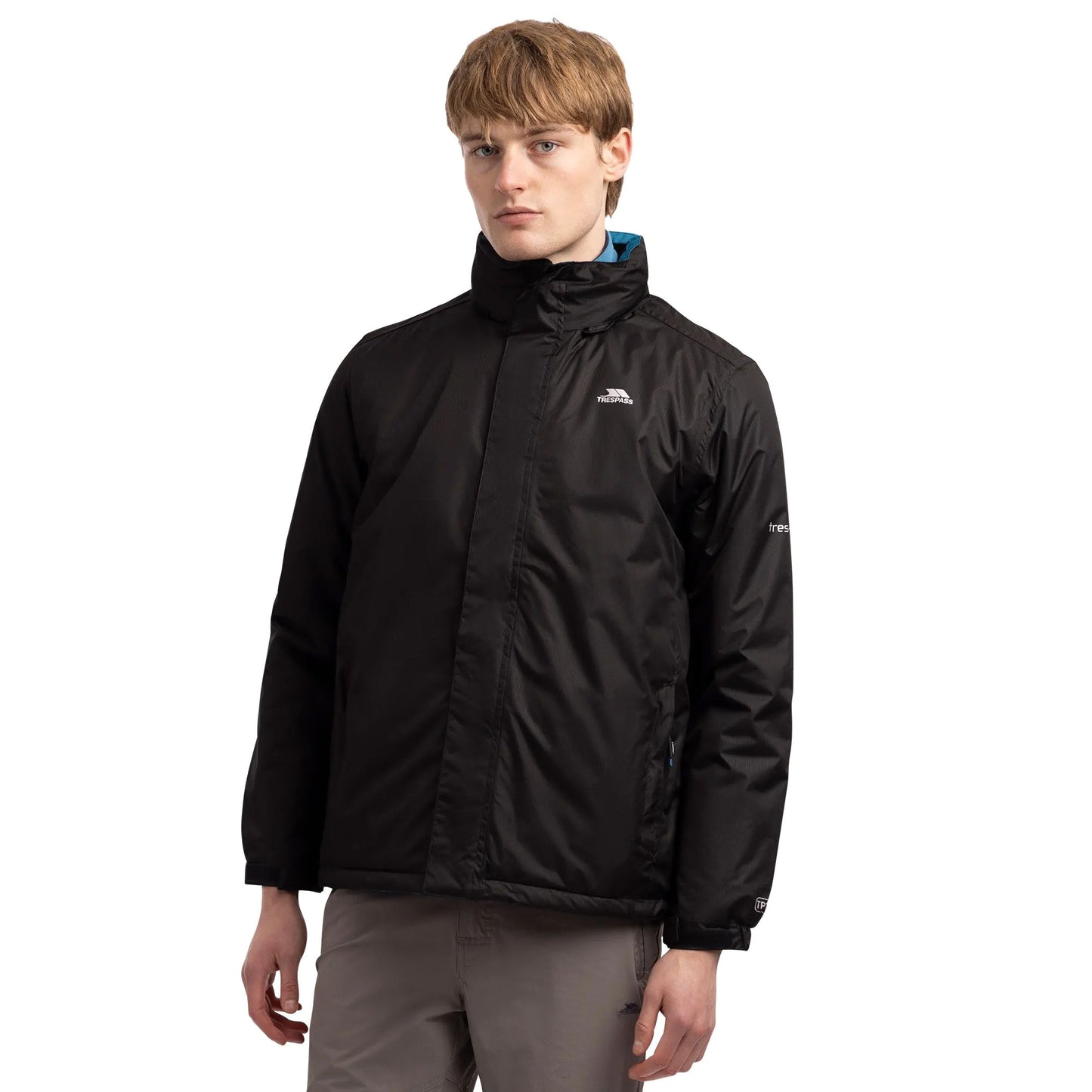 Black - Lifestyle - Trespass Mens Farmcott TP75 Padded Jacket
