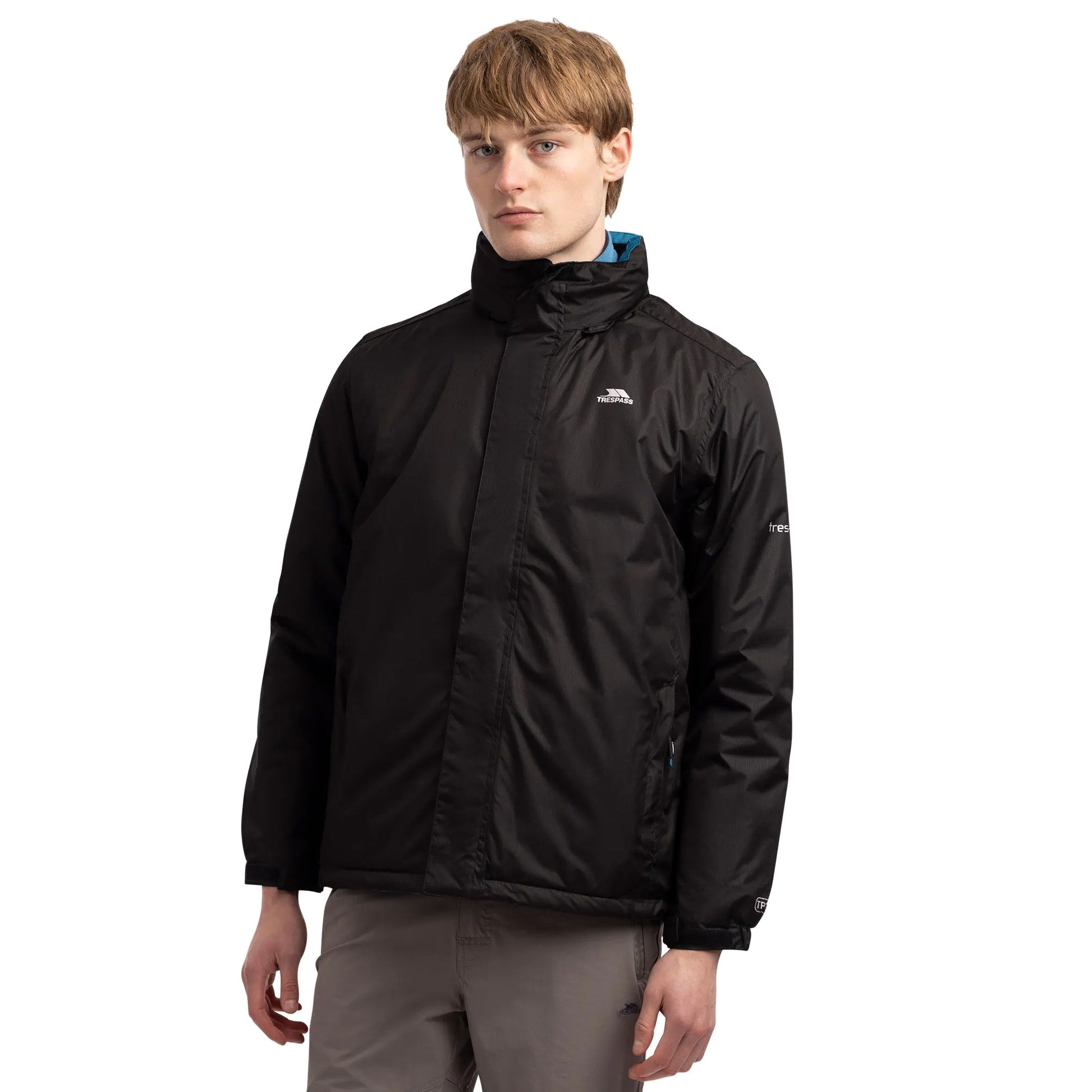 Black - Lifestyle - Trespass Mens Farmcott TP75 Padded Jacket