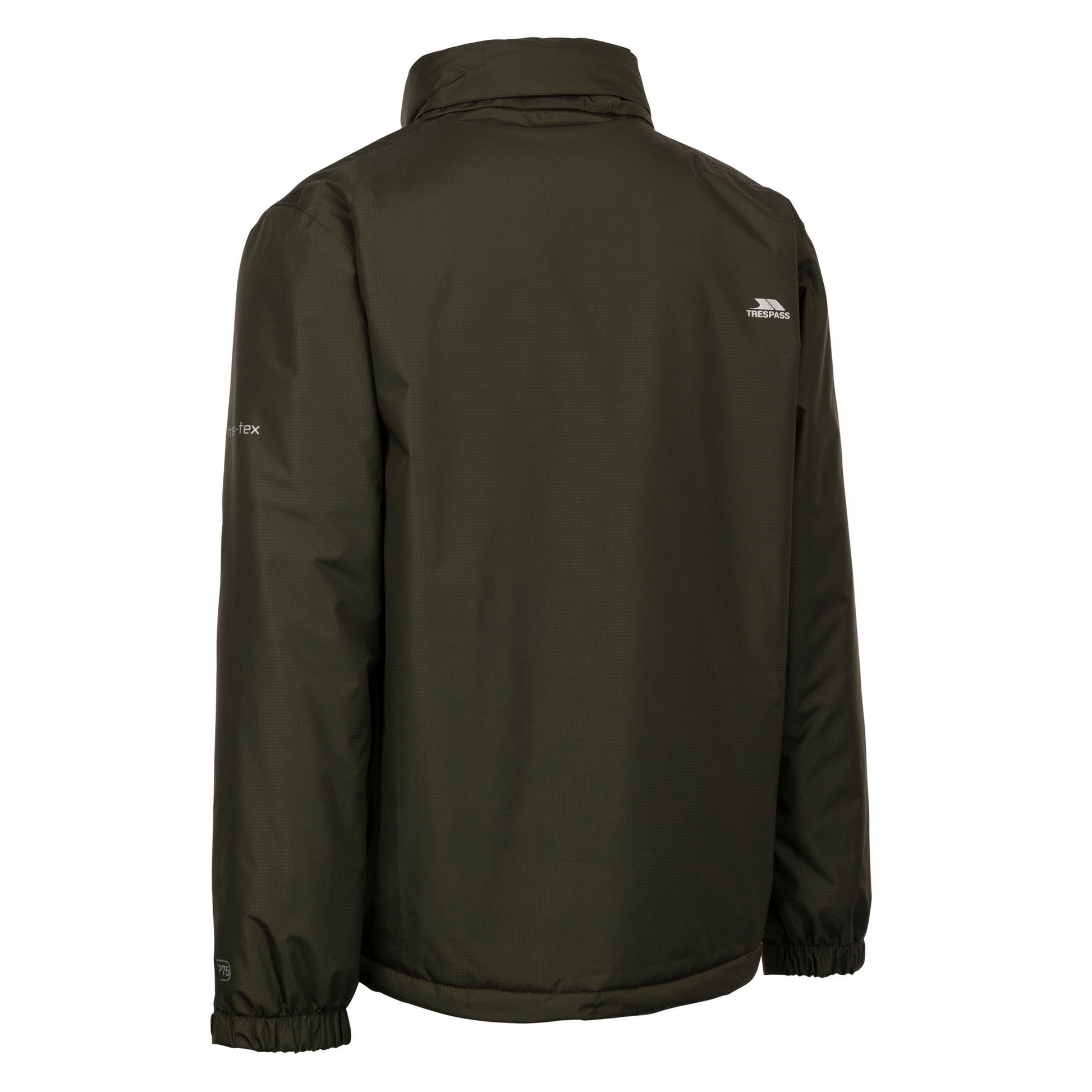 Dark Vine - Back - Trespass Mens Farmcott TP75 Padded Jacket