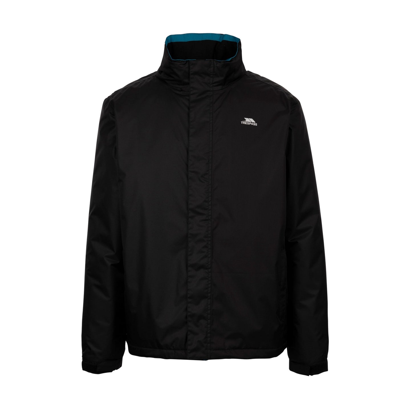 Black - Front - Trespass Mens Farmcott TP75 Padded Jacket