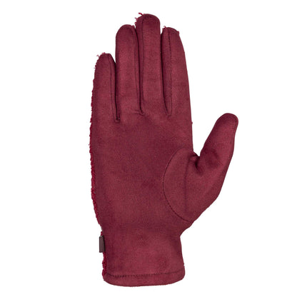 Mulberry - Back - Trespass Womens-Ladies Pisa Sherpa Winter Gloves