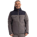 Storm Grey - Side - Trespass Mens Eastwell Padded Jacket
