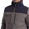 Storm Grey - Lifestyle - Trespass Mens Eastwell Padded Jacket