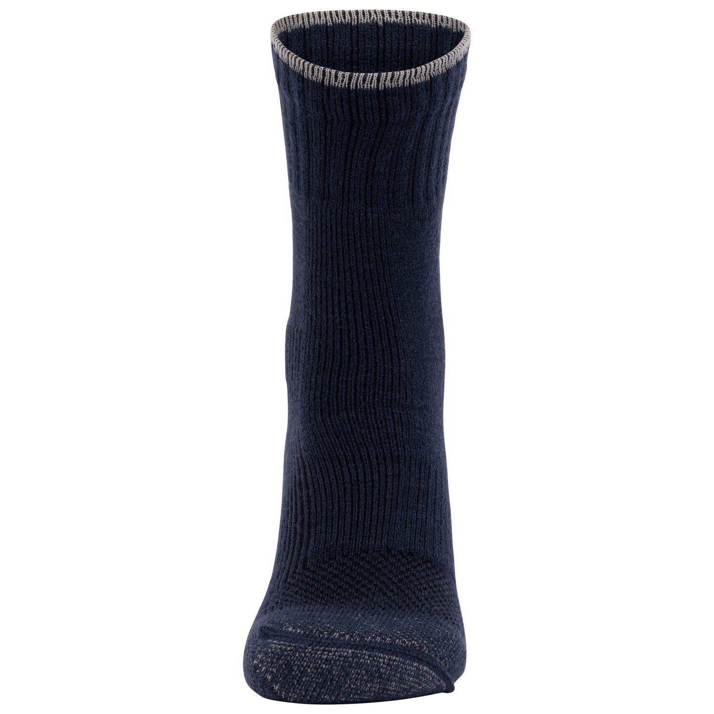 Navy-Black - Lifestyle - Trespass Unisex Adult Lando Socks (Pack of 2)
