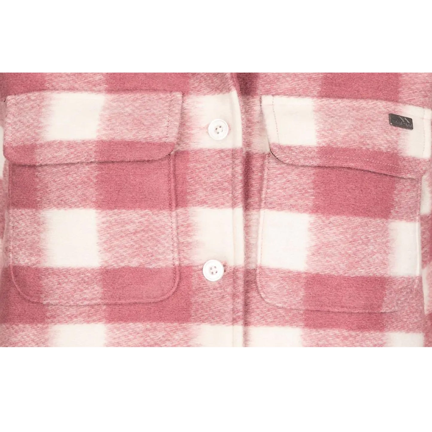 Light Mulberry - Side - Trespass Womens-Ladies Carys Checked Jacket