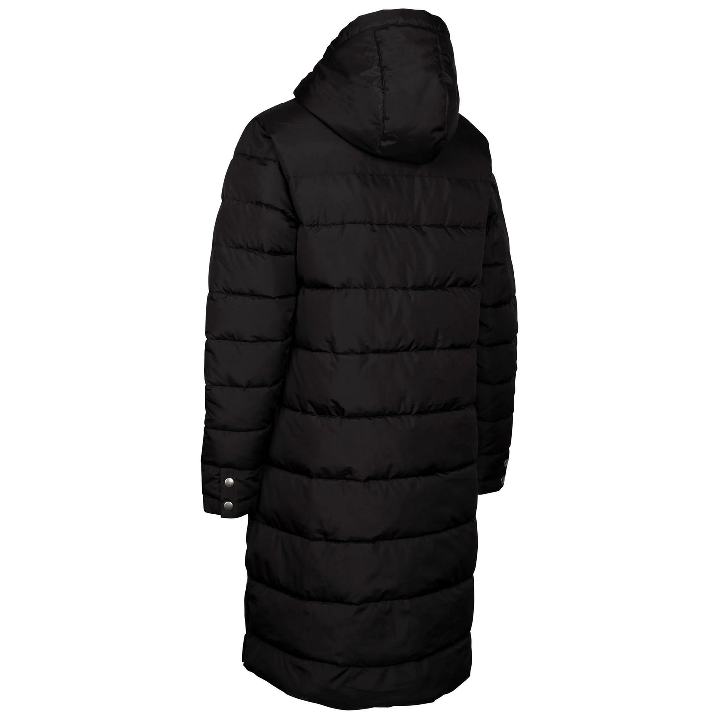 Black - Back - Trespass Womens-Ladies Leyla Padded Jacket