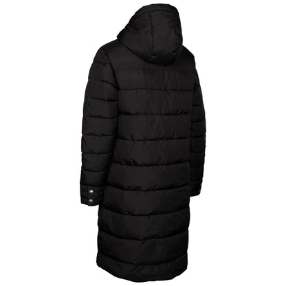 Black - Back - Trespass Womens-Ladies Leyla Padded Jacket