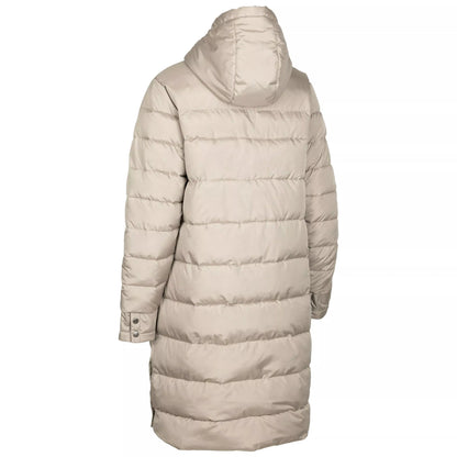 Vintage Khaki - Back - Trespass Womens-Ladies Leyla Padded Jacket