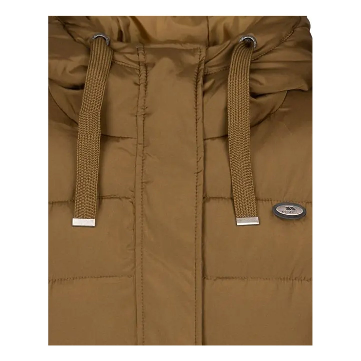 Dark Olive - Side - Trespass Womens-Ladies Leyla Padded Jacket