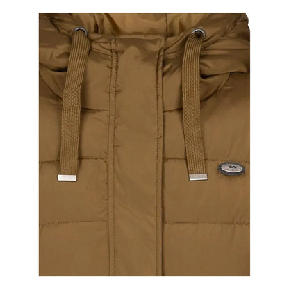 Dark Olive - Side - Trespass Womens-Ladies Leyla Padded Jacket
