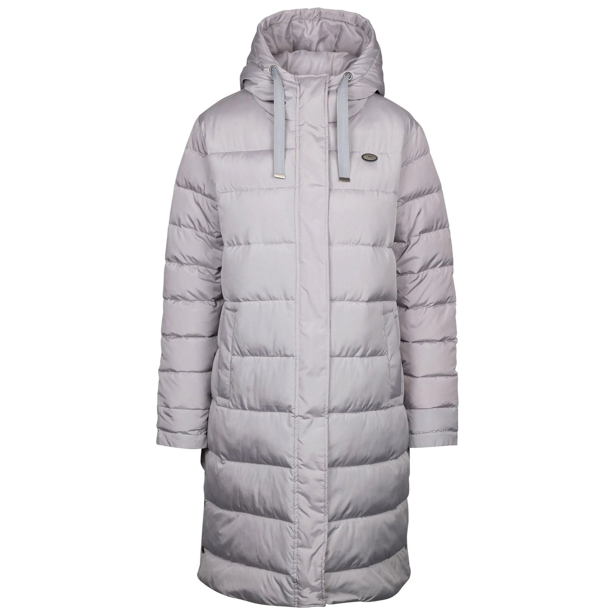 Platinum - Front - Trespass Womens-Ladies Leyla Padded Jacket