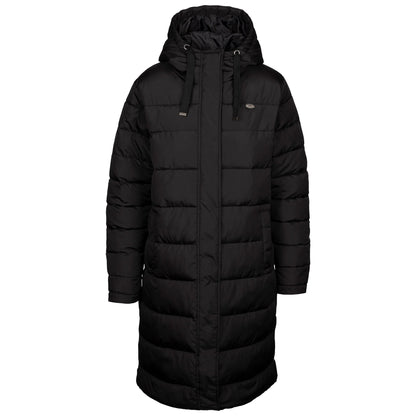 Black - Front - Trespass Womens-Ladies Leyla Padded Jacket