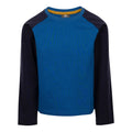 Blue - Front - Trespass Boys Colley Long-Sleeved T-Shirt
