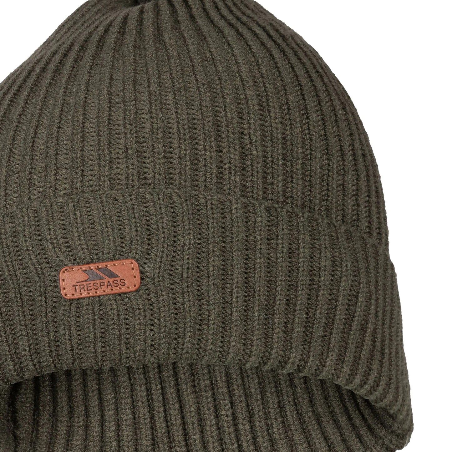 Dark Vine - Back - Trespass Unisex Adult Dornan Beanie