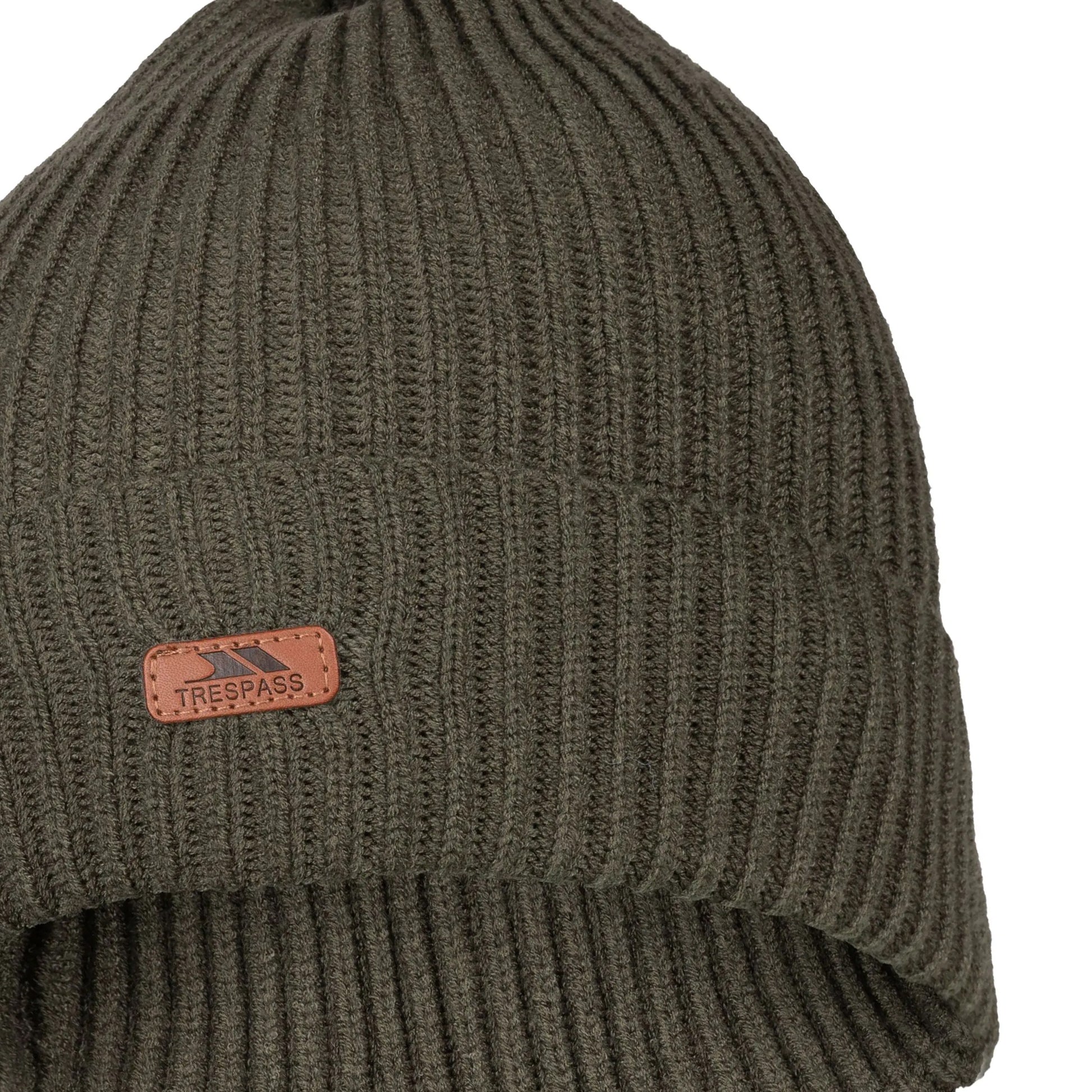 Dark Vine - Back - Trespass Unisex Adult Dornan Beanie