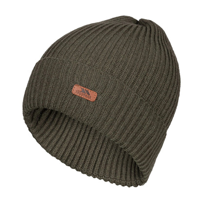 Dark Vine - Front - Trespass Unisex Adult Dornan Beanie