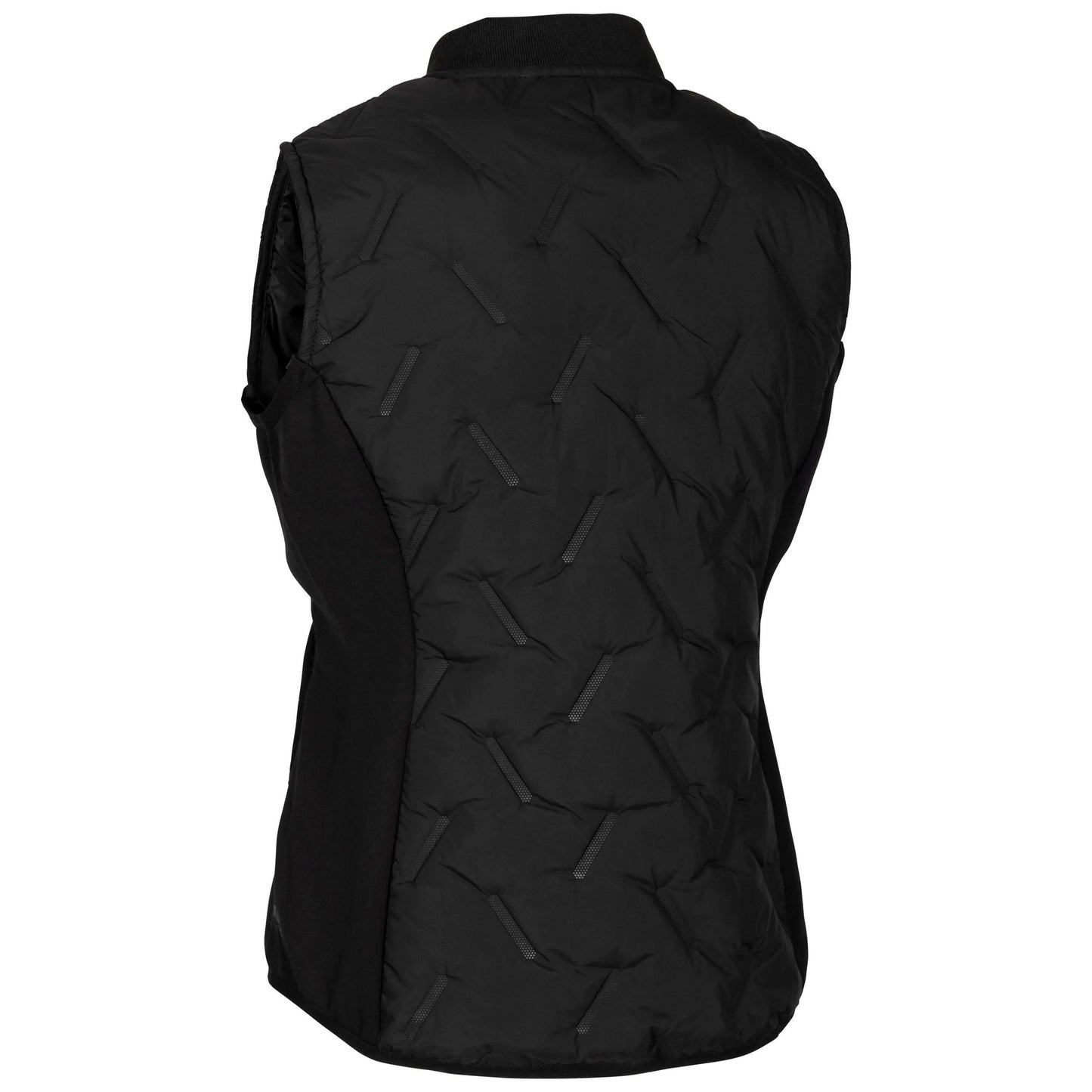 Black - Back - Trespass Womens-Ladies Miran Hybrid Active Gilet