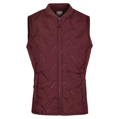 Mulberry - Front - Trespass Womens-Ladies Miran Hybrid Active Gilet