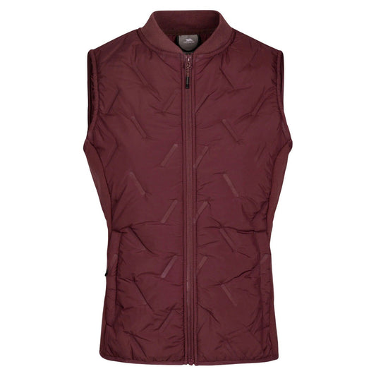 Mulberry - Front - Trespass Womens-Ladies Miran Hybrid Active Gilet