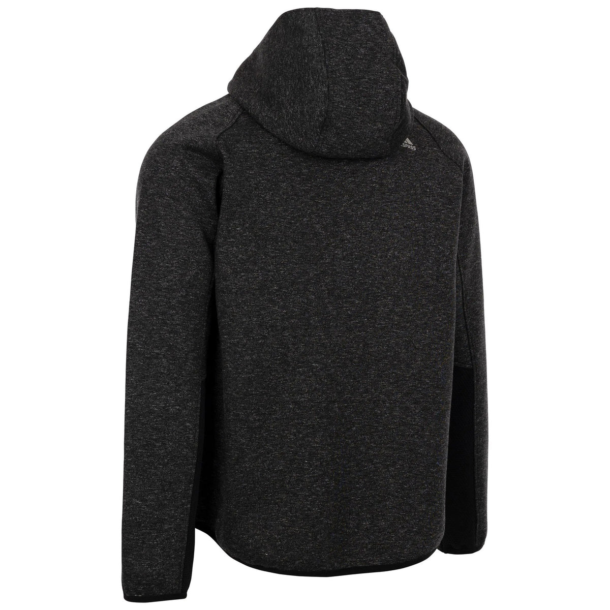 Black - Back - Trespass Mens Chapa Hoodie