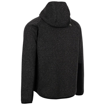 Black - Back - Trespass Mens Chapa Hoodie