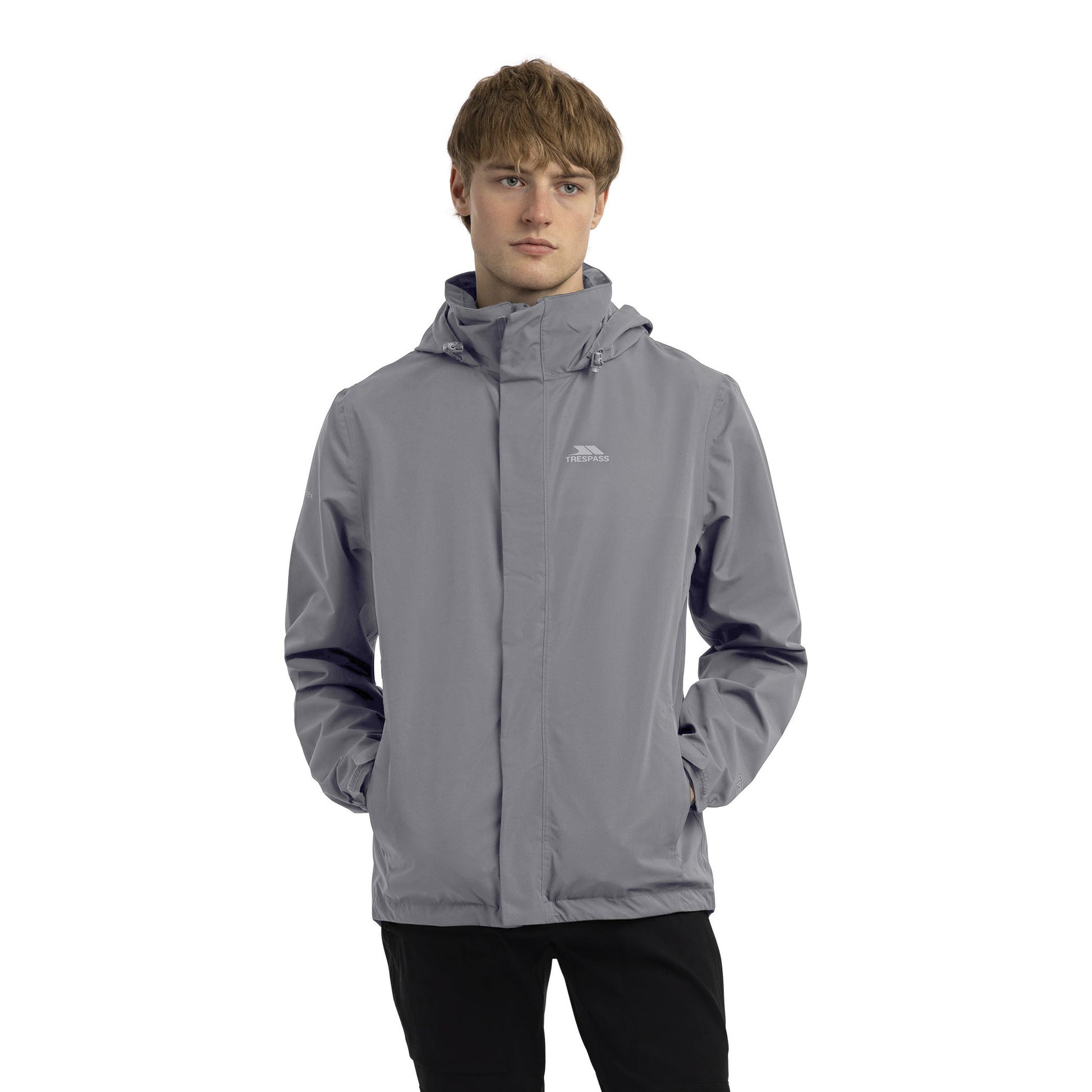 Storm Grey - Side - Trespass Mens Farndish Jacket