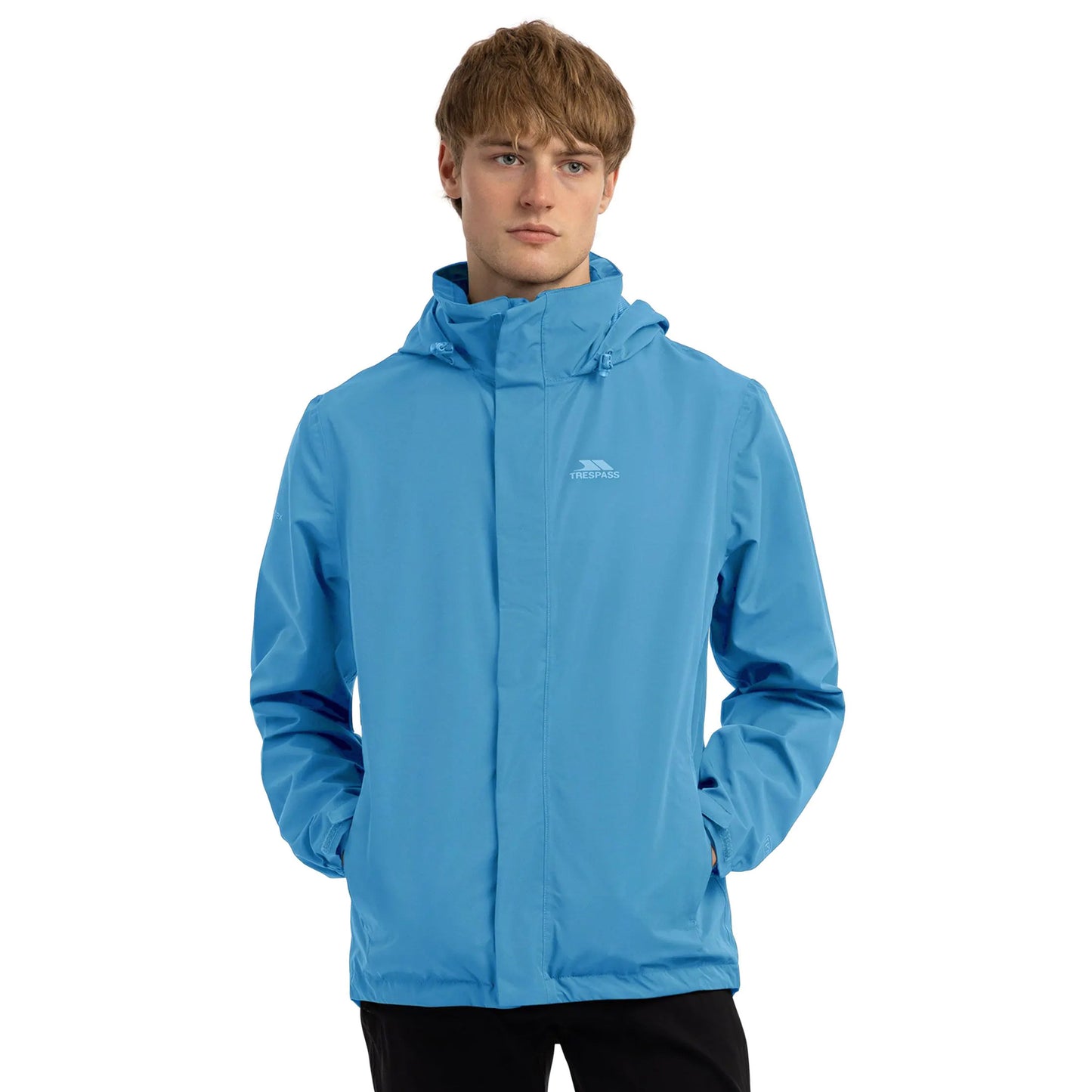 Bondi Blue - Side - Trespass Mens Farndish Jacket