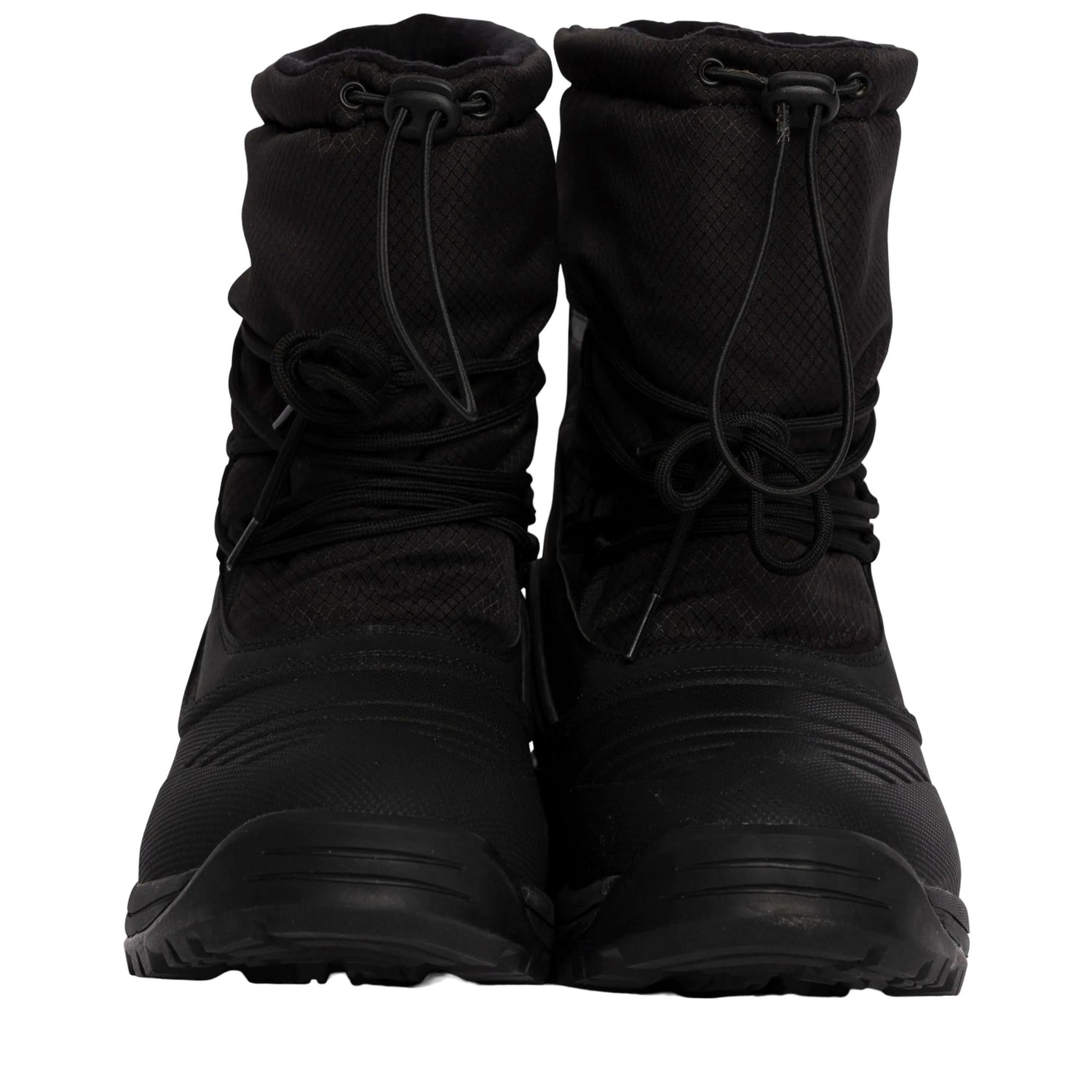 Black - Pack Shot - Trespass Mens Novern Waterproof Snow Boots