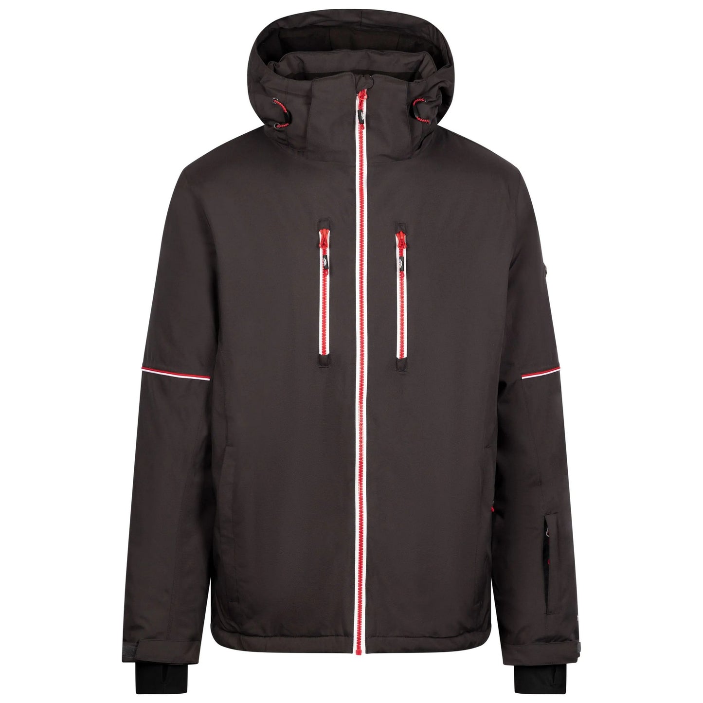 Dark Grey - Front - Trespass Mens Joseph Ski Jacket