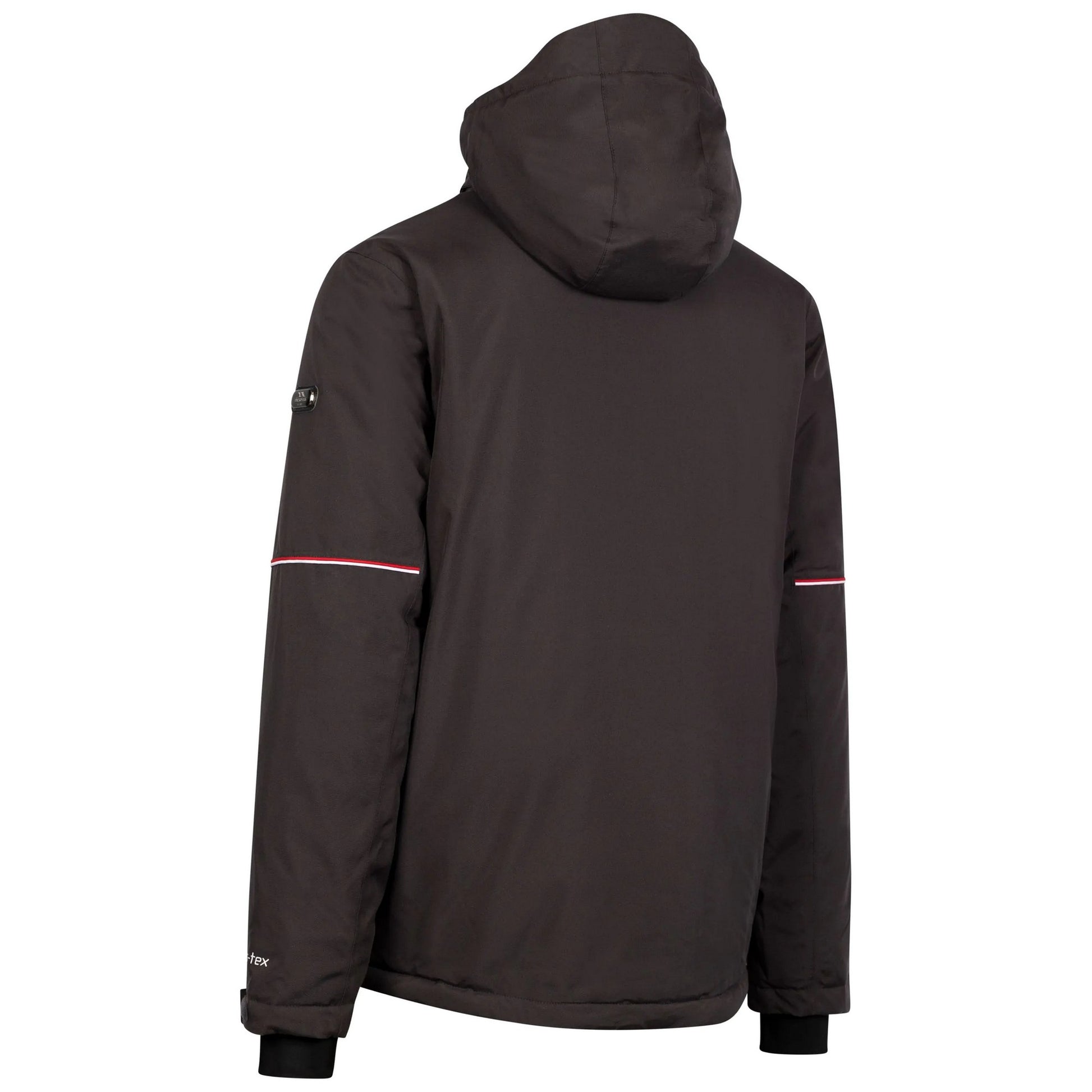 Dark Grey - Back - Trespass Mens Joseph Ski Jacket