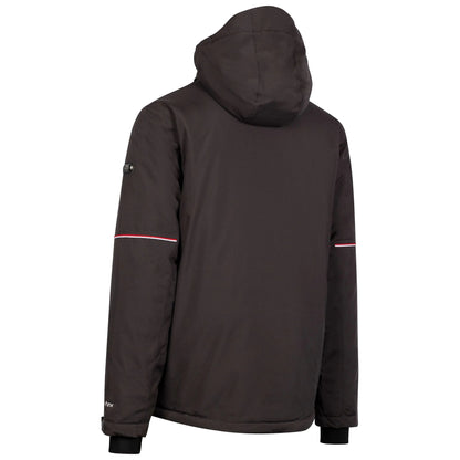 Dark Grey - Back - Trespass Mens Joseph Ski Jacket