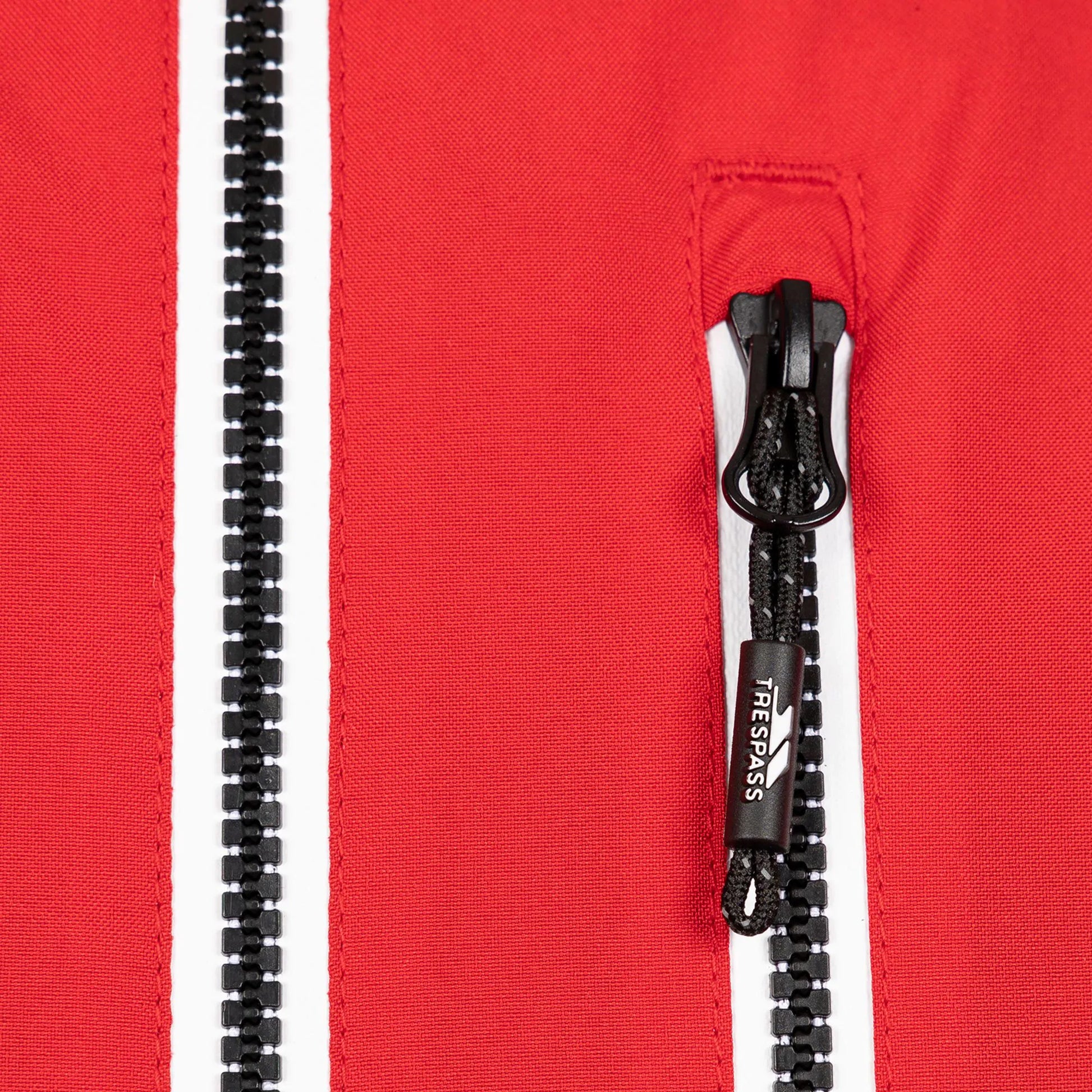 Red - Side - Trespass Mens Joseph Ski Jacket