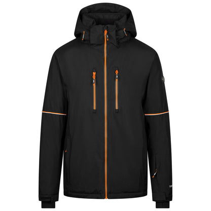 Black - Front - Trespass Mens Joseph Ski Jacket