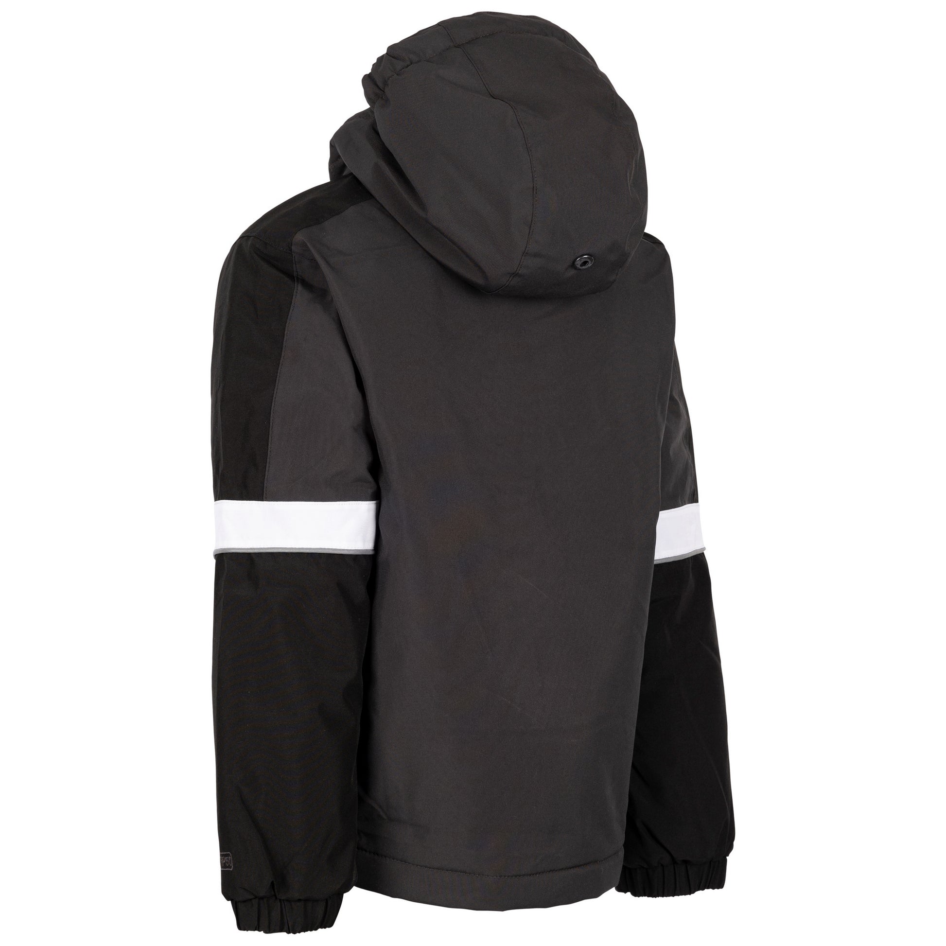 Dark Grey - Back - Trespass Boys Kingsley Ski Jacket