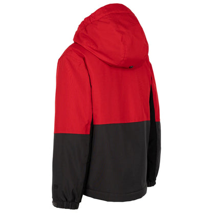Red - Back - Trespass Childrens-Kids Lennox Ski Jacket
