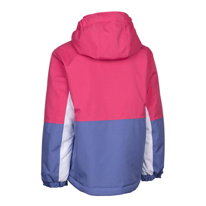 Soft Pink - Back - Trespass Childrens-Kids Lennox Ski Jacket